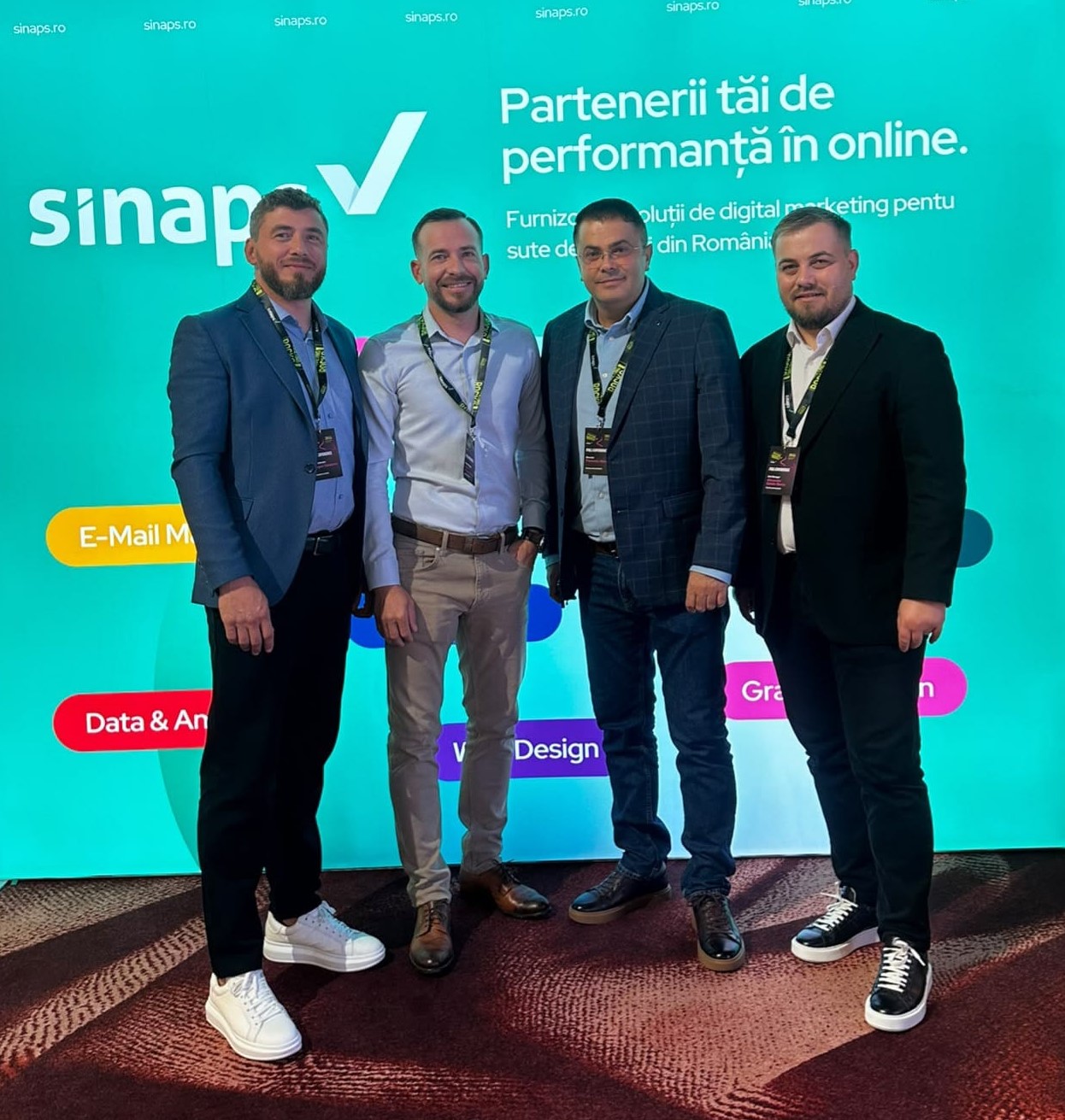 Echipa TIN Energy participă la Conferința de digital marketing, organizată de SINAPS la Iași